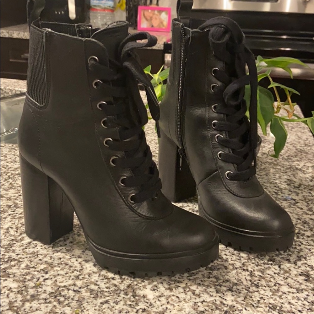 Steve Madden Combat Boots